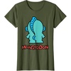 image:imageSanrio Hangyodon Backside Logo Tee Shirt TShirtOlive Green