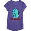 image:imageSanrio Hangyodon Backside Logo Tee Shirt TShirtPurple Heather
