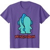 image:imageSanrio Hangyodon Backside Logo Tee Shirt TShirtPurple Heather