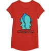 image:imageSanrio Hangyodon Backside Logo Tee Shirt TShirtRed