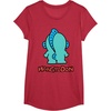 image:imageSanrio Hangyodon Backside Logo Tee Shirt TShirtRed Heather