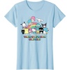 image:imageSanrio Hello Kitty amp Friends Power in Kindness Black Classic Fit TShirt Crew Neck Short SleeveBaby Blue