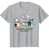 image:imageSanrio Hello Kitty amp Friends Power in Kindness Black Classic Fit TShirt Crew Neck Short SleeveHeather Grey