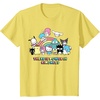 image:imageSanrio Hello Kitty amp Friends Power in Kindness Black Classic Fit TShirt Crew Neck Short SleeveLemon Yellow