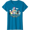 image:imageSanrio Hello Kitty amp Friends Power in Kindness Black Classic Fit TShirt Crew Neck Short SleeveSapphire Blue