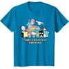 image:imageSanrio Hello Kitty amp Friends Power in Kindness Black Classic Fit TShirt Crew Neck Short SleeveSapphire Blue