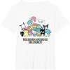 image:imageSanrio Hello Kitty amp Friends Power in Kindness Black Classic Fit TShirt Crew Neck Short SleeveWhite