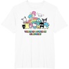 image:imageSanrio Hello Kitty amp Friends Power in Kindness Black Classic Fit TShirt Crew Neck Short SleeveWhite