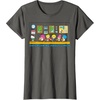 image:imageSanrio Hello Kitty and Friends Daydreaming about Lunch Class TShirtAsphalt Grey