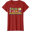 image:imageSanrio Hello Kitty and Friends Daydreaming about Lunch Class TShirtCranberry Red
