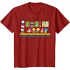 image:imageSanrio Hello Kitty and Friends Daydreaming about Lunch Class TShirtCranberry Red