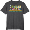 image:imageSanrio Hello Kitty and Friends Daydreaming about Lunch Class TShirtDark Heather Grey