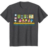 image:imageSanrio Hello Kitty and Friends Daydreaming about Lunch Class TShirtDark Heather Grey