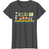 image:imageSanrio Hello Kitty and Friends Daydreaming about Lunch Class TShirtDark Heather Grey