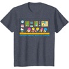 image:imageSanrio Hello Kitty and Friends Daydreaming about Lunch Class TShirtHeather Blue