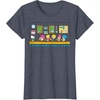 image:imageSanrio Hello Kitty and Friends Daydreaming about Lunch Class TShirtHeather Blue