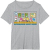 image:imageSanrio Hello Kitty and Friends Daydreaming about Lunch Class TShirtHeather Grey