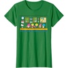 image:imageSanrio Hello Kitty and Friends Daydreaming about Lunch Class TShirtKelly Green