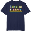 image:imageSanrio Hello Kitty and Friends Daydreaming about Lunch Class TShirtNavy Blue