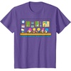 image:imageSanrio Hello Kitty and Friends Daydreaming about Lunch Class TShirtPurple Heather