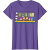image:imageSanrio Hello Kitty and Friends Daydreaming about Lunch Class TShirtPurple Heather