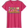 image:imageSanrio Hello Kitty and Friends Daydreaming about Lunch Class TShirtRed Heather