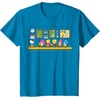 image:imageSanrio Hello Kitty and Friends Daydreaming about Lunch Class TShirtSapphire Blue