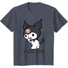 image:imageSanrio Kuromi Backside Logo Tee Shirt TShirtHeather Blue