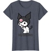image:imageSanrio Kuromi Backside Logo Tee Shirt TShirtHeather Blue