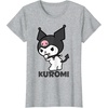 image:imageSanrio Kuromi Backside Logo Tee Shirt TShirtHeather Grey