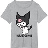 image:imageSanrio Kuromi Backside Logo Tee Shirt TShirtHeather Grey