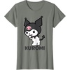 image:imageSanrio Kuromi Backside Logo Tee Shirt TShirtOlive Heather