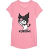 image:imageSanrio Kuromi Backside Logo Tee Shirt TShirtPink