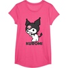 image:imageSanrio Kuromi Backside Logo Tee Shirt TShirtPink Heather