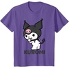 image:imageSanrio Kuromi Backside Logo Tee Shirt TShirtPurple Heather