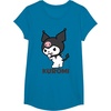 image:imageSanrio Kuromi Backside Logo Tee Shirt TShirtSapphire Blue