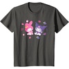 image:imageSanrio Kuromi and My Melody Berries TShirt Small BlackAsphalt Grey