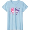 image:imageSanrio Kuromi and My Melody Berries TShirt Small BlackBaby Blue