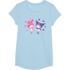 image:imageSanrio Kuromi and My Melody Berries TShirt Small BlackBaby Blue