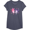 image:imageSanrio Kuromi and My Melody Berries TShirt Small BlackHeather Blue