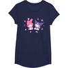 image:imageSanrio Kuromi and My Melody Berries TShirt Small BlackNavy Blue