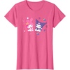 image:imageSanrio Kuromi and My Melody Berries TShirt Small BlackPink Heather
