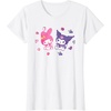 image:imageSanrio Kuromi and My Melody Berries TShirt Small BlackWhite