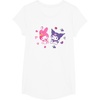 image:imageSanrio Kuromi and My Melody Berries TShirt Small BlackWhite