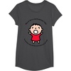 image:imageSanrio Minna No Tabo Cheerful Tee Shirt TShirtDark Heather Grey