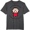 image:imageSanrio Minna No Tabo Cheerful Tee Shirt TShirtDark Heather Grey