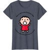 image:imageSanrio Minna No Tabo Cheerful Tee Shirt TShirtHeather Blue