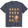 image:imageSanrio Monkichi Zodiac Tee Shirt TShirtHeather Blue