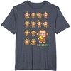 image:imageSanrio Monkichi Zodiac Tee Shirt TShirtHeather Blue