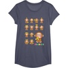image:imageSanrio Monkichi Zodiac Tee Shirt TShirtHeather Blue